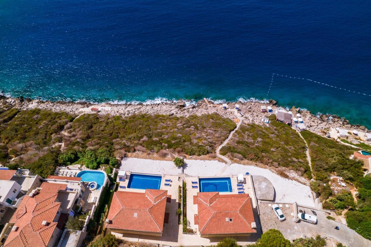 La Kumsal Denize Sifir Ve Ozel Havuzlu Dubleks Suit Kas Exterior foto